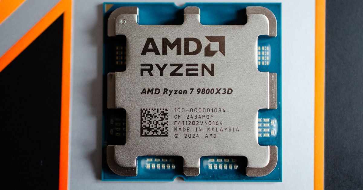 AMD Ryzen 7 9800X3D: 출시 첫 주부터 품절 대란!