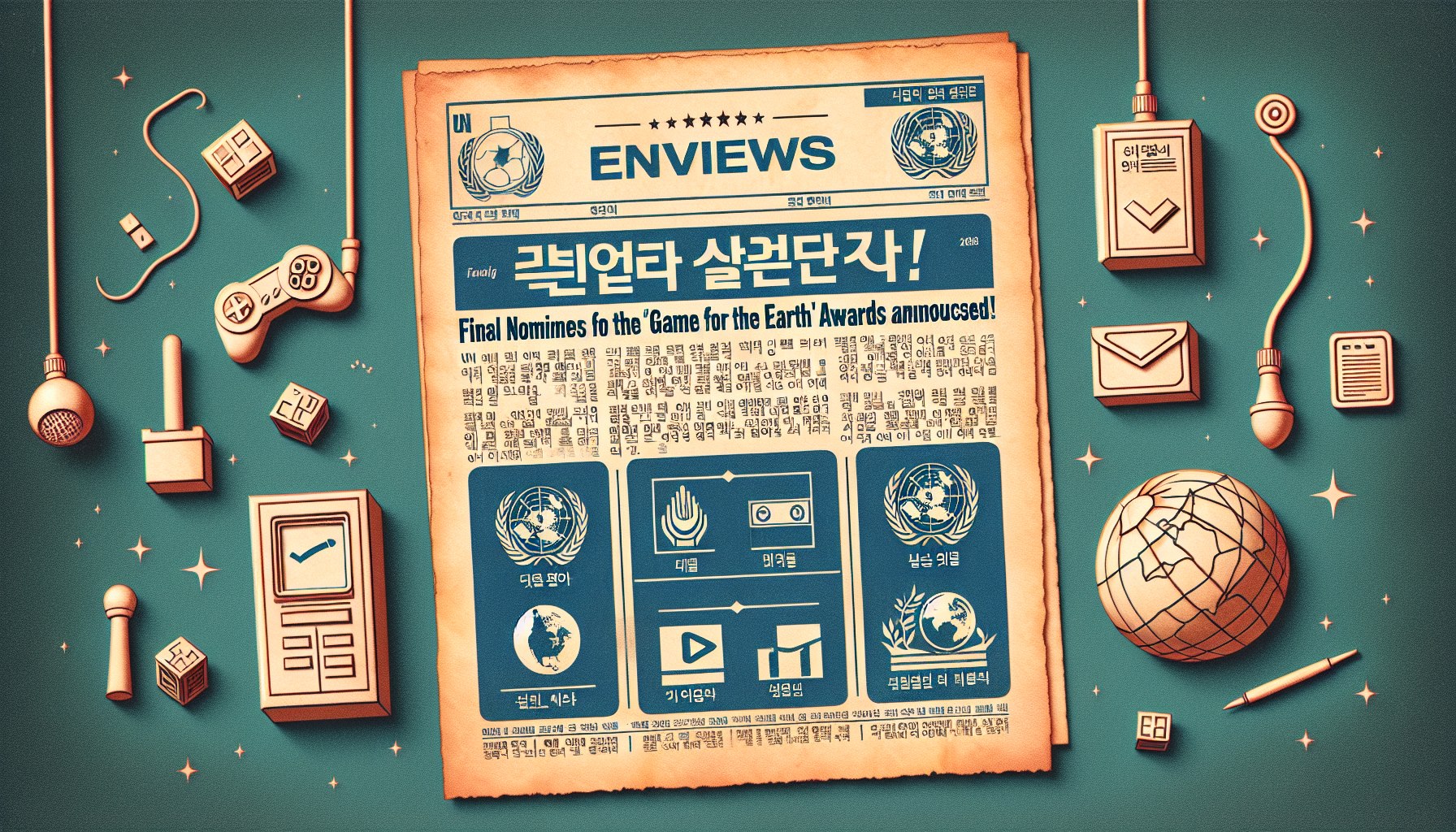 유엔, '지구를 위한 게임' 어워드 최종 후보 공개!