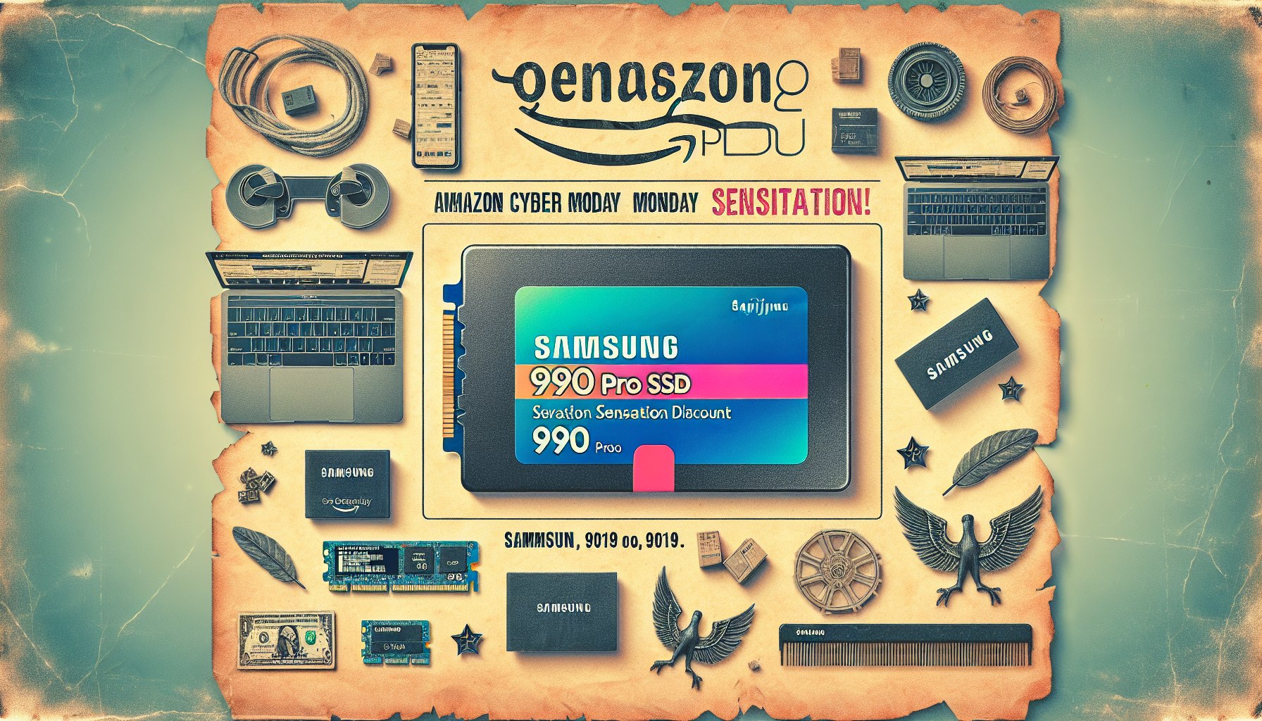 삼성 990 PRO SSD, 아마존 사이버 먼데이 파격 할인!