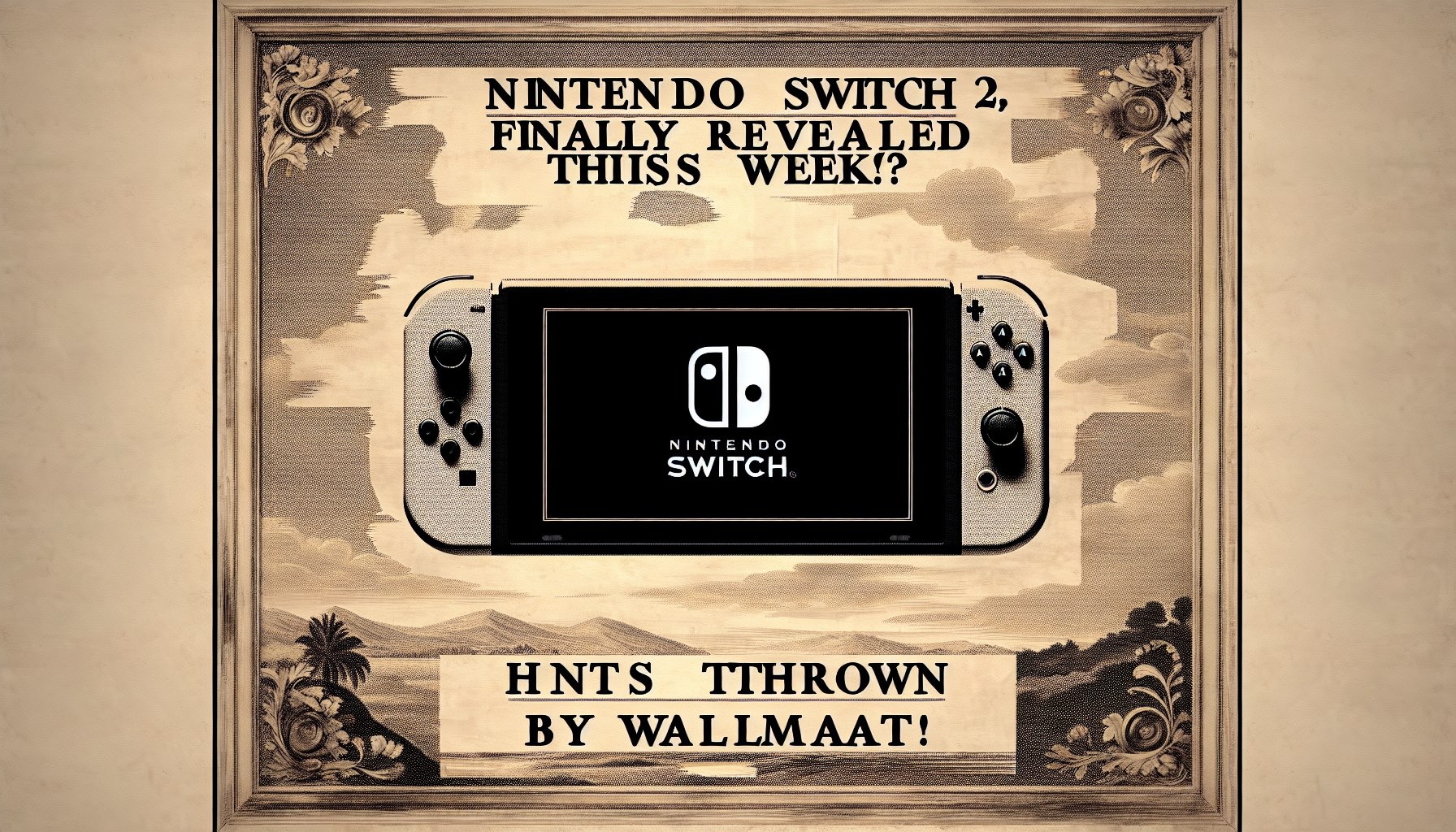 닌텐도 스위치 2, 드디어 이번 주 공개?! 월마트 힌트 투척!
