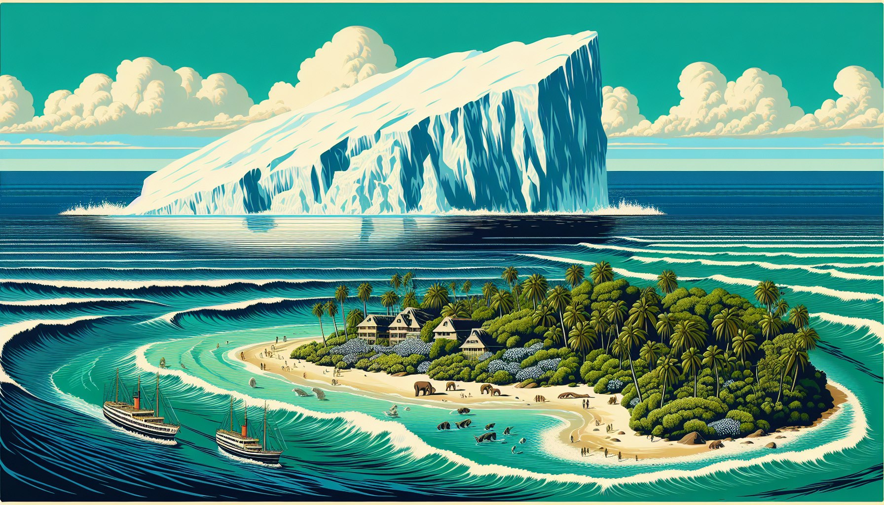 세상에, 초대형 빙산이 야생동물의 낙원을 위협한대요!