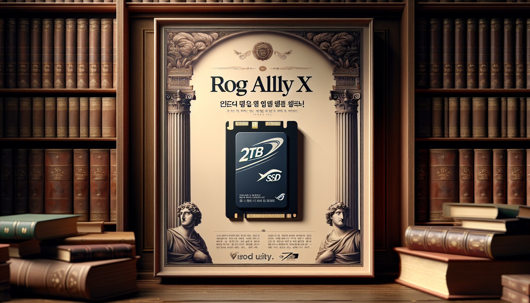 ROG Ally X용 2TB SSD가 역대 최저가로 할인 중!